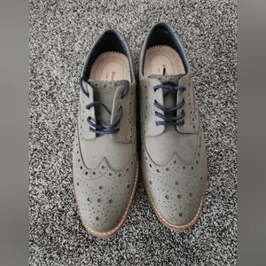 VINTAGE BRAND GREY MENS DRESS SHOE